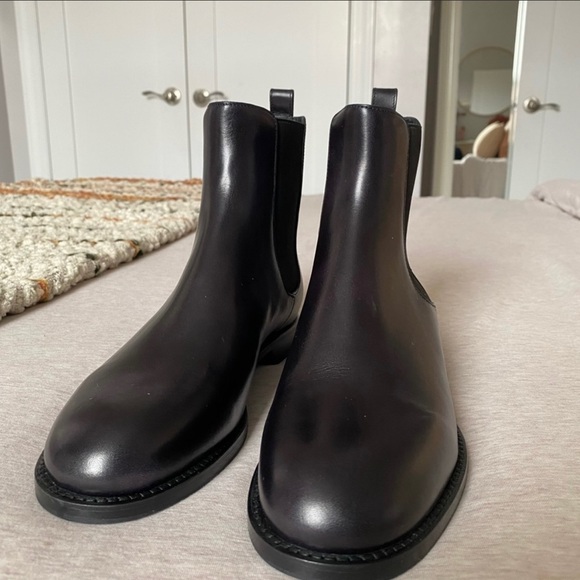 Manolo Blahnik Chelsa Boot- Black - Picture 2 of 14